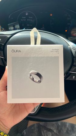Oura Ring 5 Silver Size 12