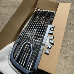 2010-2018 Dodge RAM 2(contact info removed) Front Hood Big Horn Chrome Replacement W/Letters
