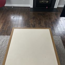 Crate And Barrel Emma Wood Coffee Table