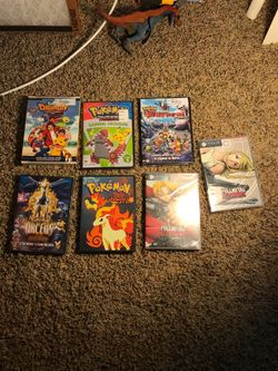 Dvd pokemon digimon fullmetal