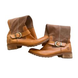  Timberland Boots Womens 11 M Bethel Tall Side Zip 