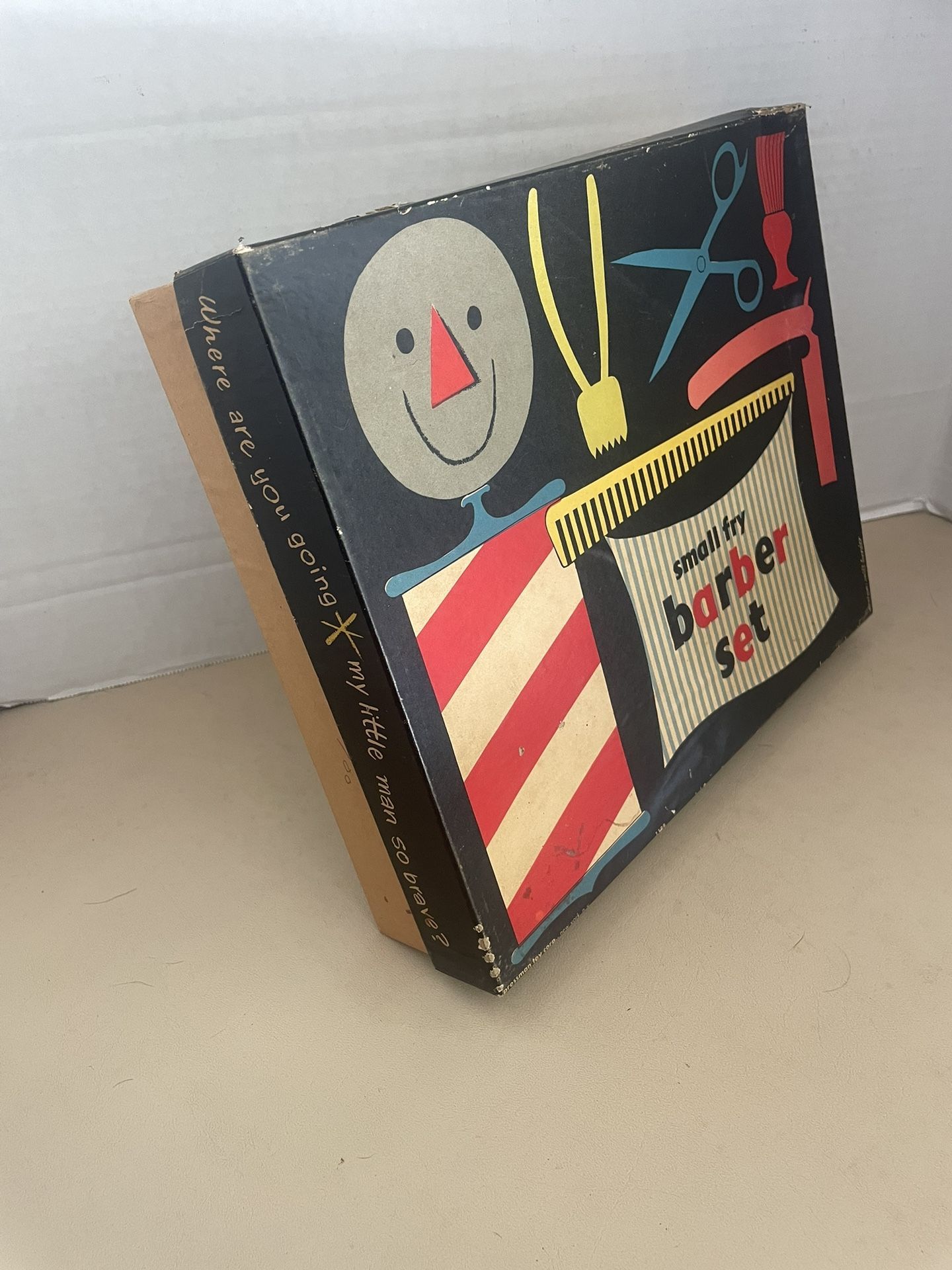 Vintage Barber Shop Set 