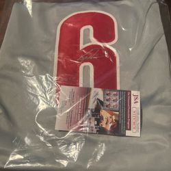 Ryan Howard Autographed Jersey
