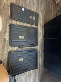 Rear Seat Back Protector - 3Pcs All Weather Mats