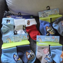 New Bluey Socks Socks 6-12 Months And 12-24 Months