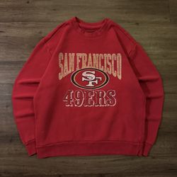 Men’s Red San Francisco 49ers Crewneck 