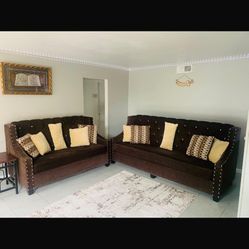 Moving Sale Sofa Set Like New 