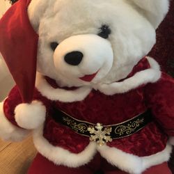 Christmas bear Like New