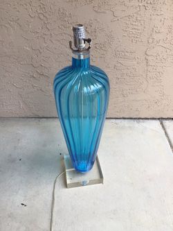 Blue Lamp Light