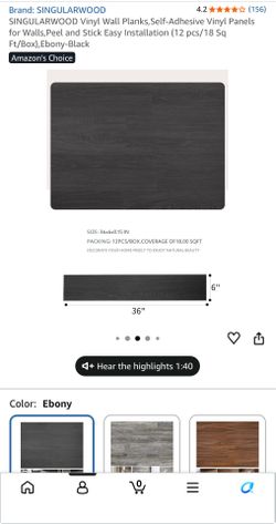 Singularwood Vinyl Planks Self Adhesive