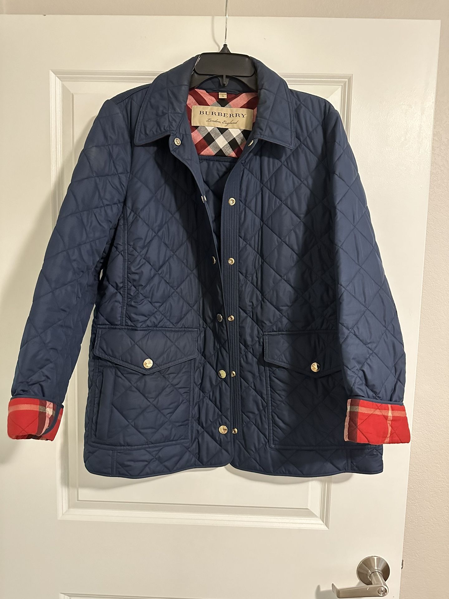 REDUCED Burberry Quilted Jacket (snap Buttons)