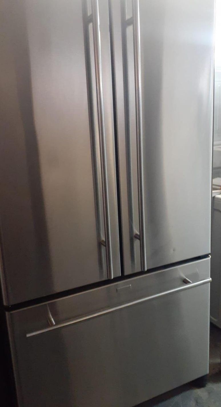 Maytag 3-Door Stainless Steel Refrigerator Fridge
