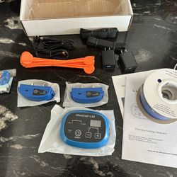 New dog collar fence control for two dogs