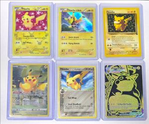 Pikachu cards