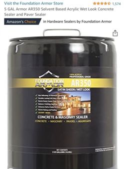 Concrete Sealer