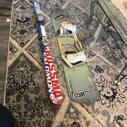 Snow Board And Ski