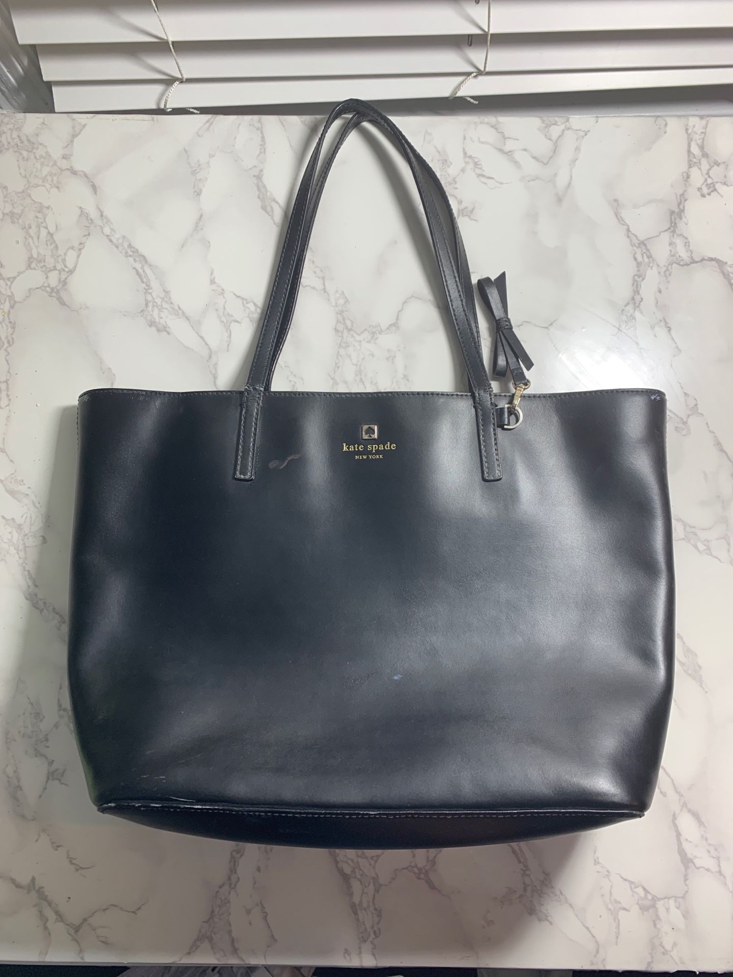 Kate Spade Black Handbag - Slightly Used.