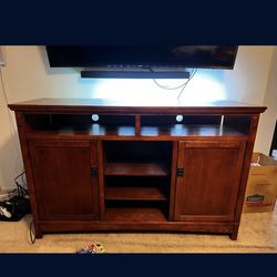 Wood Entertainment Center 