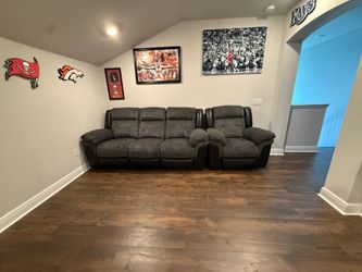 Sofa and love seat