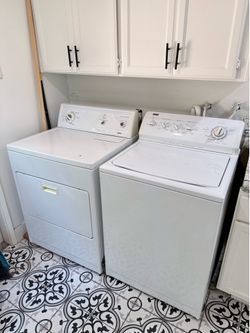 Kenmore 70 Series Washer and Dryer Set Electric Work Great