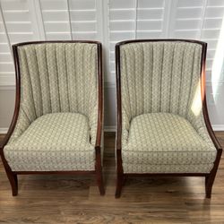 Wingback Chair Pair