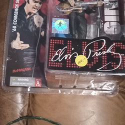 Elvis Presley 1968 Comeback Special Figure From 2004