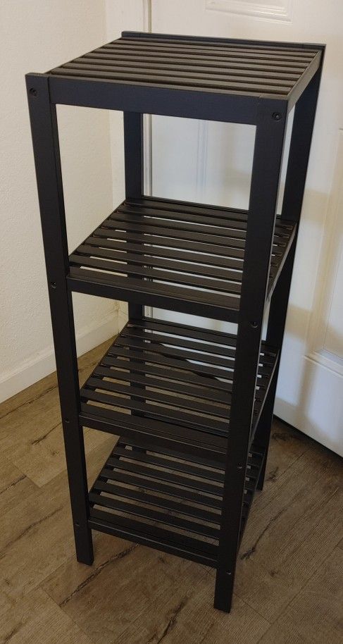 NEW... SMIBUY 4-TIER BAMBOO RACK ORGANIZER