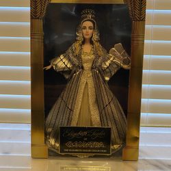 Vintage Elizabeth Taylor as Cleopatra Mattel Barbie Doll #23595, Mint Condition, In Original Box Never Opened