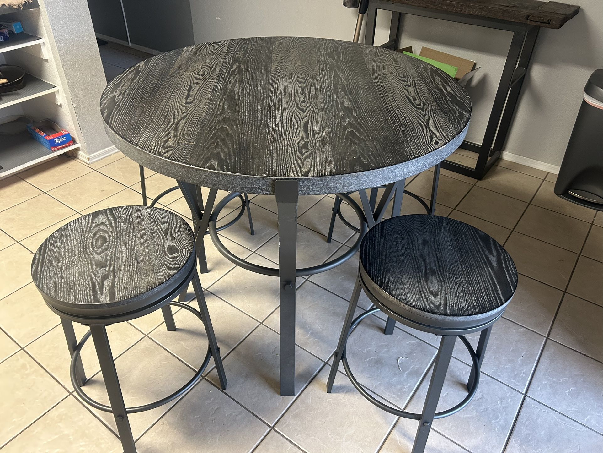 Rustic Kitchen Table Set