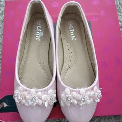 Girls Pink Flats