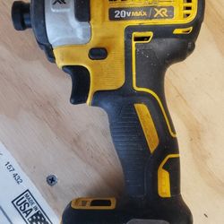 DeWalt 20V MAX XR Brushless Impact Driver Model: DCF887