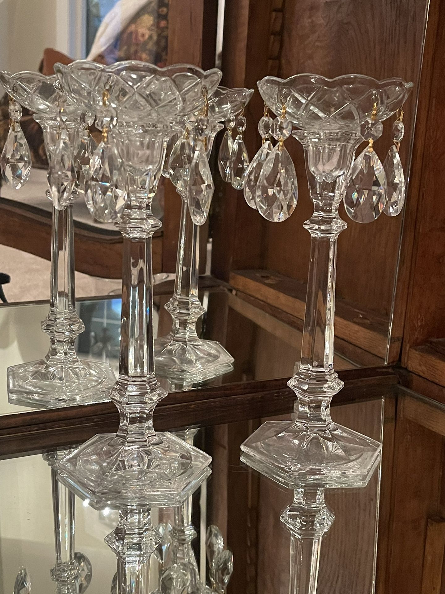 Crystal Candle Holders 