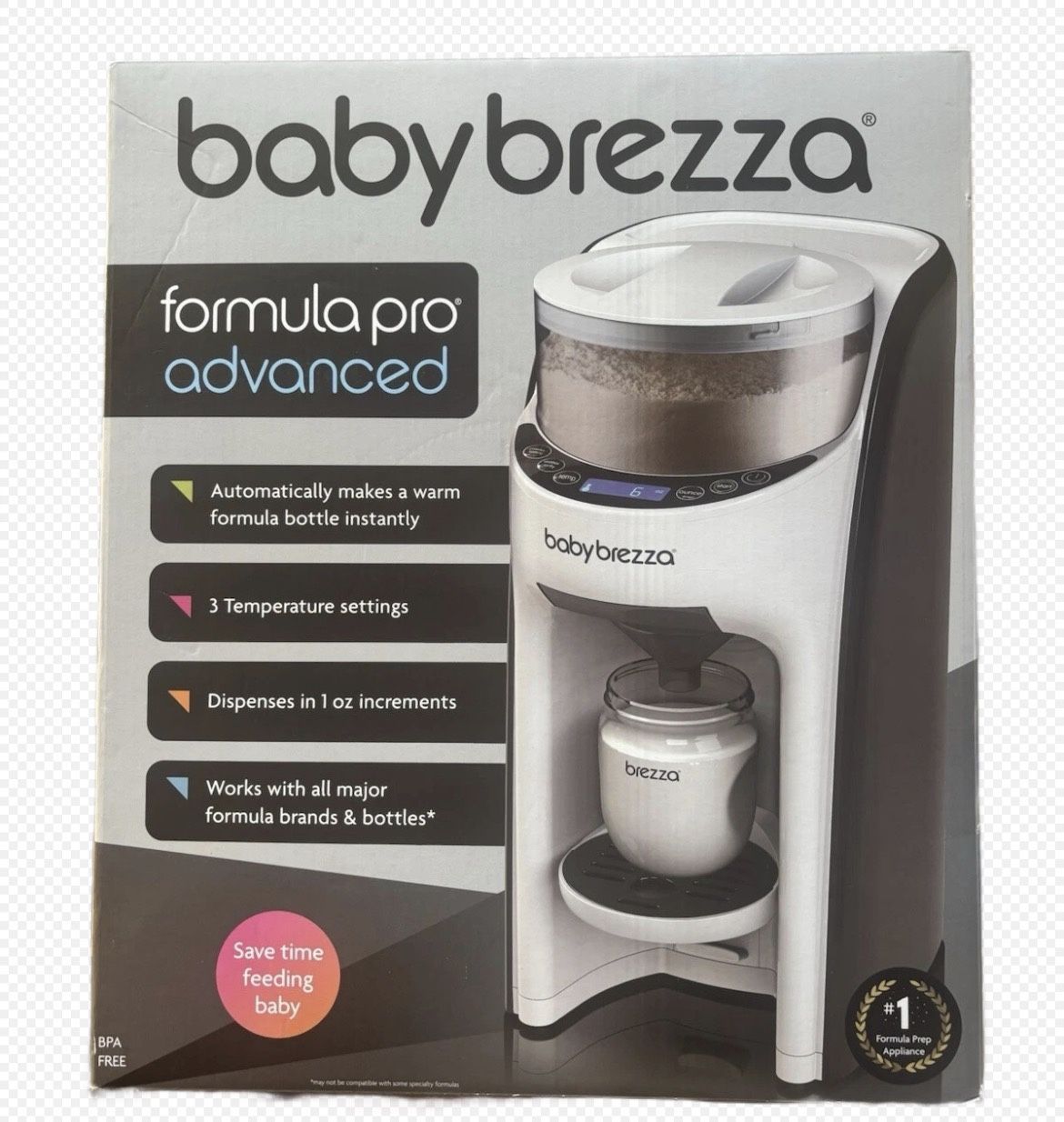 Baby Brezza FRP0045 Formula Pro Baby One Step Formula Maker - White