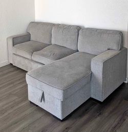 Kent sofa chaise with storage