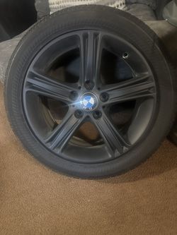 BMW Rims And New Tires