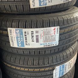 215/60/16 Kumho Solus
