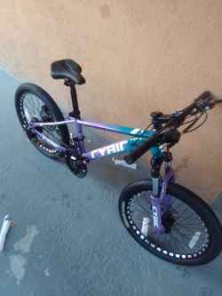 Cybic Mountain Bike Purple Teal