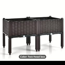 2 Above Ground Planter Boxes