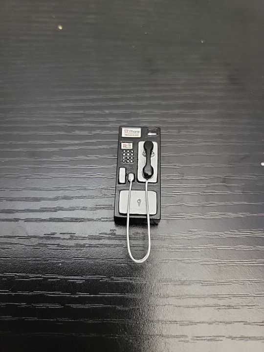 American Girl Mini Illuma Lil's Diner Replacement Part Diner Payphone
