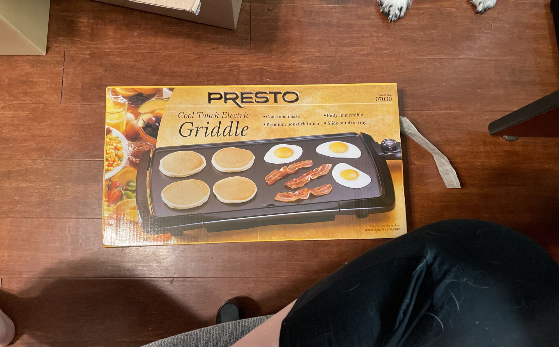 Presto Cool Touch Electric Griddle - Never Used