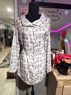C9  Champion Geometric Chevron Windbreaker Rain Jacket S-XS