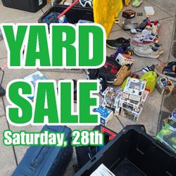 Massive FAMILY YARD SALE. Great Prices. Resellers Welcome. 