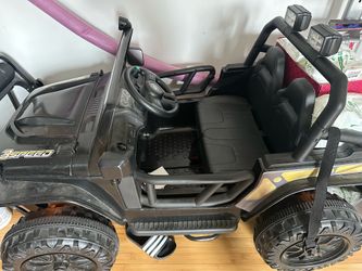 Ride along power car