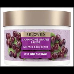 Body scrub - Beloved Champagne Grapes and Rose Body Scrub - 10oz