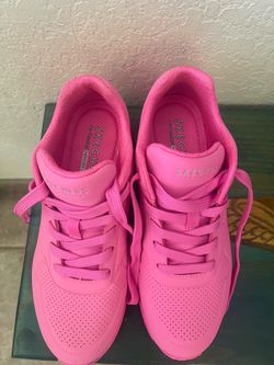Pink Ladies Skechers Uno 6.5