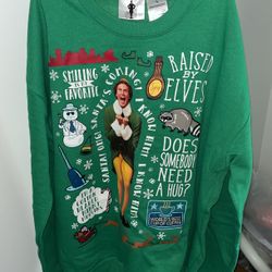 Large Elf Green Sweatshirt 