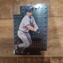 Jeff Bagwell Metal Universe Titanium $20