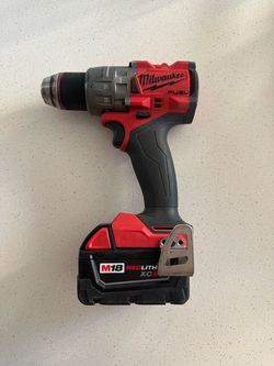 Milwaukee M18 Fuel Hammer Drill with Battery
