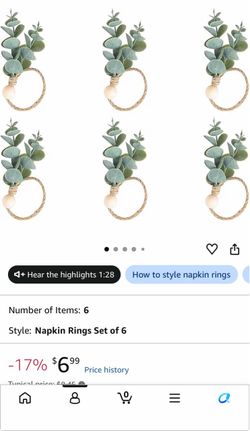 Deco napkin rings boho green leaf napkin rings for any occasion