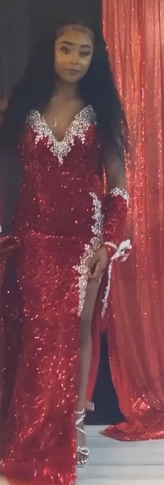 Red Custom Prom Dress
